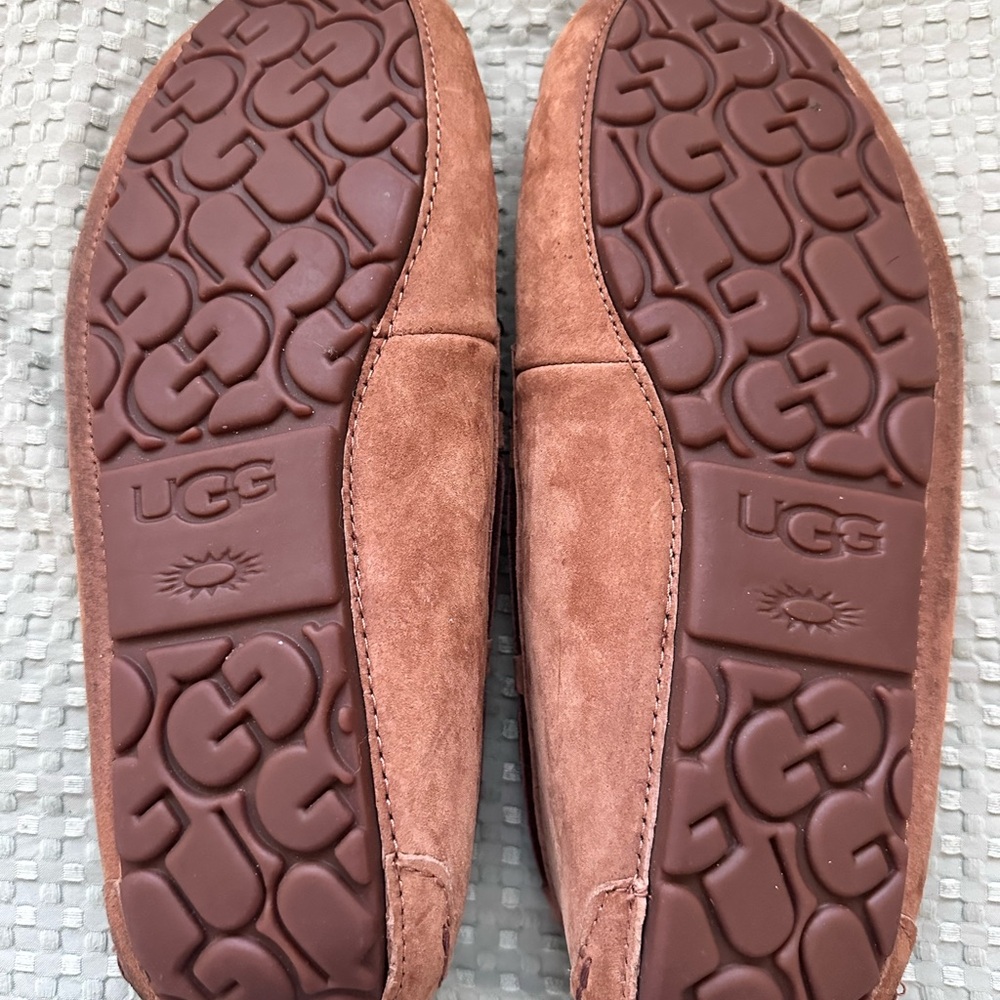 UGG Suede Slippers in Brown